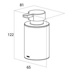 Tiger Zeepdispenser Colar Chroom -Thuis Badkamer 123 3315