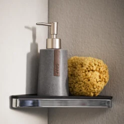 Sealskin Pierra Zeepdispenser Grijs -Thuis Badkamer 123 3325