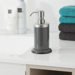 Sealskin Acero Zeepdispenser Grijs 13 Sealskin Acero Zeepdispenser Grijs -Thuis Badkamer 123 3331