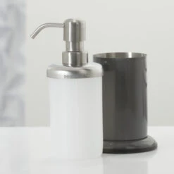 Sealskin Acero Zeepdispenser Grijs 14 Sealskin Acero Zeepdispenser Grijs -Thuis Badkamer 123 3332