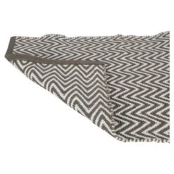 Differnz Badmat Devon Grijs Wit 50x80 Cm -Thuis Badkamer 123 337