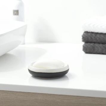 Sealskin Zeepbakje Sphere Zwart 5 Sealskin Zeepbakje Sphere Zwart - Afbeelding 3