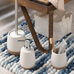 Sealskin Zeepdispenser Braid Wit -Thuis Badkamer 123 3521