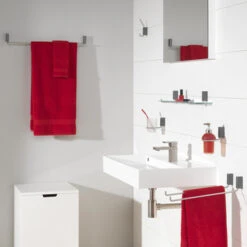 Tiger Handdoekrek Cliqit Donkergrijs RVS 10 Tiger Handdoekrek Cliqit Donkergrijs RVS -Thuis Badkamer 123 3592