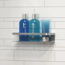 Tiger Douchemand Met Handdoekhouder Caddy Rvs -Thuis Badkamer 123 3614