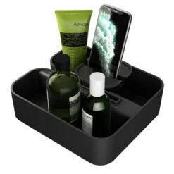 Tiger Douchemand Voor Douchewand 2-store Zwart -Thuis Badkamer 123 3632