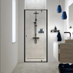 Tiger Douchemand Met Haak Caddy Zwart -Thuis Badkamer 123 3696