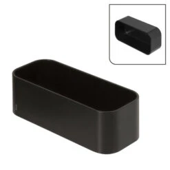 Tiger Wandrek/douchemand 2-store 25cm Zwart -Thuis Badkamer 123 3702