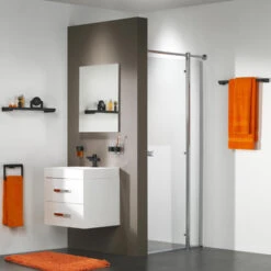 Tiger Dubbele Bekerhouder Nomad Hangend Met Bekers Zwart -Thuis Badkamer 123 3767