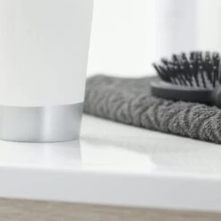 Sealskin Tandenborstelhouder Glossy Zilver -Thuis Badkamer 123 3787