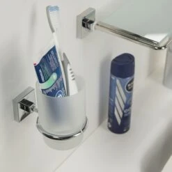 Tiger Bekerhouder Melbourne Hangend Met Beker Chroom -Thuis Badkamer 123 3801