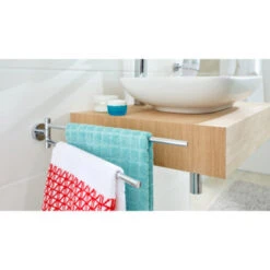 Tesa Handdoekhouder Smooz 2-armig Flexibel -Thuis Badkamer 123 3857