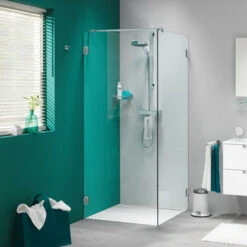 Sealskin Swingdeur Voor Douchewand I AM 200x90 Cm RVS 10 Sealskin Swingdeur Voor Douchewand I AM 200x90 Cm RVS -Thuis Badkamer 123 3931