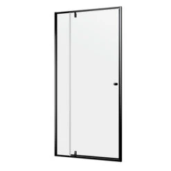 SEALSKIN Draaideur Voor Nis Contour Zwart 100x200cm -Thuis Badkamer 123 3985