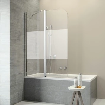 Sealskin Badwand Code L 2-delig 130x152 Cm Met Gesatineerde Band 3 Sealskin Badwand Code L 2-delig 130x152 Cm Met Gesatineerde Band