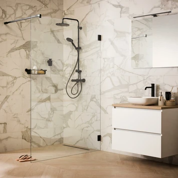 Sealskin Inloopdouche I AM A3 120x200 Cm Zwart 7 Sealskin Inloopdouche I AM A3 120x200 Cm Zwart - Afbeelding 5