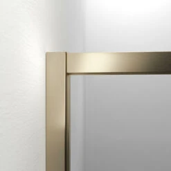 Sealskin Draaideur Met Zijwand Contour 90x90x200 Cm Goud Geborsteld -Thuis Badkamer 123 4079