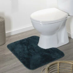 Sealskin Toiletmat Angora 55x60cm Donkergroen -Thuis Badkamer 123 409