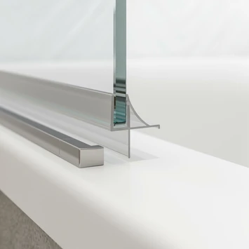 Sealskin Badwand Hooked 75x140cm Hoogglans Aluminium 6 Sealskin Badwand Hooked 75x140cm Hoogglans Aluminium - Afbeelding 4