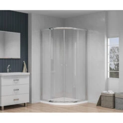 Atlantic Silas Douchecabine Kwartrond 90x190 -Thuis Badkamer 123 4247