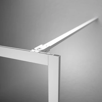 Sealskin Contour Inloopdouche Type A3 118x200 Cm, 6 Mm Helder Veiligheidsglas Met Antikalklaag Mat Wit 6 Sealskin Contour Inloopdouche Type A3 118x200 Cm, 6 Mm Helder Veiligheidsglas Met Antikalklaag Mat Wit - Afbeelding 4