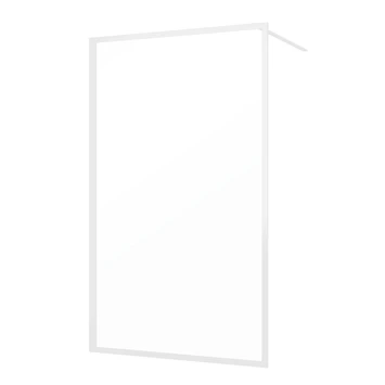 Sealskin Contour Inloopdouche Type A3 118x200 Cm, 6 Mm Helder Veiligheidsglas Met Antikalklaag Mat Wit 7 Sealskin Contour Inloopdouche Type A3 118x200 Cm, 6 Mm Helder Veiligheidsglas Met Antikalklaag Mat Wit - Afbeelding 5