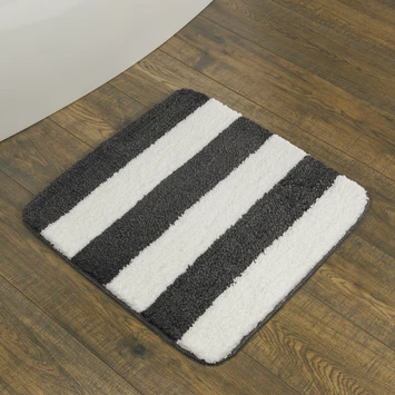 Sealskin Linje Wc Mat Grijs 60 X 60 Cm 5 Sealskin Linje Wc Mat Grijs 60 X 60 Cm - Afbeelding 3