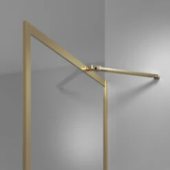 Sealskin Inloopdouche Type A3 Contour 98x200 Cm Goud Geborsteld -Thuis Badkamer 123 4380