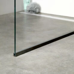 Sealskin Inloopdouche I AM A1 88x30x200 Cm Zwart -Thuis Badkamer 123 4396