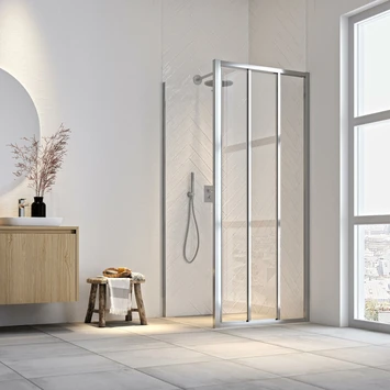 Sealskin Hooked Zijwand Voor Schuifdeur 90x200 Cm, 6 Mm Helder Veiligheidsglas Met Antikalklaag Zilver Hoogglans 3 Sealskin Hooked Zijwand Voor Schuifdeur 90x200 Cm, 6 Mm Helder Veiligheidsglas Met Antikalklaag Zilver Hoogglans