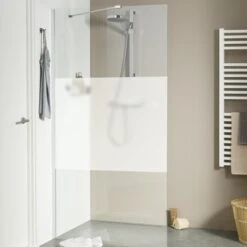 Sealskin Inloopdouche Style A3 98x195 Cm Met Gesatineerde Band -Thuis Badkamer 123 4447