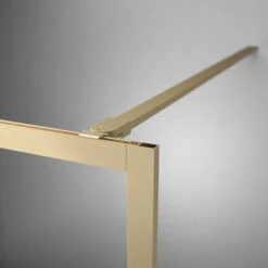 Sealskin Inloopdouche Type A3 Contour 118x200 Cm Goud Geborsteld -Thuis Badkamer 123 4519