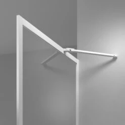 Sealskin Contour Inloopdouche Type A3 98x200 Cm, 6 Mm Helder Veiligheidsglas Met Antikalklaag Mat Wit -Thuis Badkamer 123 4555