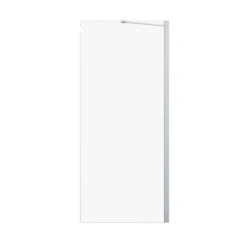 Sealskin Inloopdouche Hooked 140x200cm Hoogglans Aluminium -Thuis Badkamer 123 4575