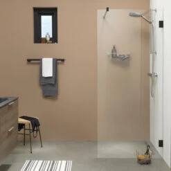 Sealskin Inloopdouche I AM A3 138x200 Cm Zwart -Thuis Badkamer 123 4587