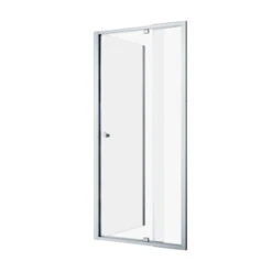 Sealskin Draaideur En Douchewand Hooked 100x100x200cm Verstelbaar Hoogglans Aluminium -Thuis Badkamer 123 4767