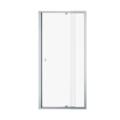 Sealskin Draaideur En Douchewand Hooked 100x100x200cm Verstelbaar Hoogglans Aluminium -Thuis Badkamer 123 4768