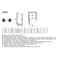 Sealskin Swingdeur Voor Nis Impact 90x195 Cm Chroom 5 Sealskin Swingdeur Voor Nis Impact 90x195 Cm Chroom -Thuis Badkamer 123 4810