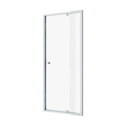 Sealskin Douchedeur Nis Hooked 100x200cm Verstelbaar Hoogglans Aluminium -Thuis Badkamer 123 4833