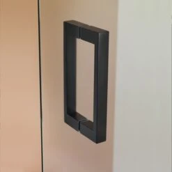 Sealskin Swingdeur Voor Nis I AM 90x200 Cm Zwart -Thuis Badkamer 123 4840