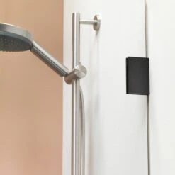 Sealskin Douchecabine Met Swingdeur I AM 88x88x200 Cm Zwart -Thuis Badkamer 123 4921