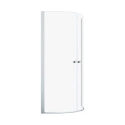 Sealskin Douchecabine Hooked Kwartrond 90x90x200cm Hoogglans Aluminium -Thuis Badkamer 123 4945