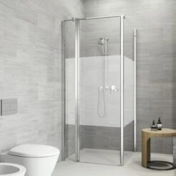 Sealskin Swingdeur Code L 2-delig 120x197 Cm Met Gesatineerde Band