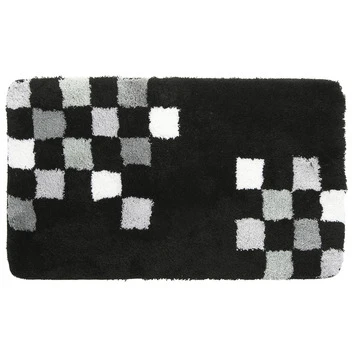 GAMMA Badmat Mitch Zwart 60x90 Cm 3 GAMMA Badmat Mitch Zwart 60x90 Cm