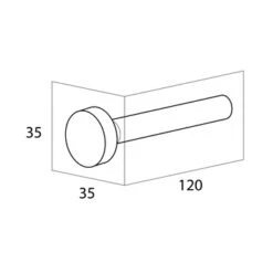 Tiger Reserverolhouder Sem Zwart -Thuis Badkamer 123 5176