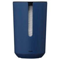 Tiger Reserverolhouder TESS Met Deksel Vrijstaand Blauw/zwart -Thuis Badkamer 123 5186