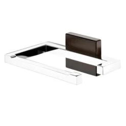 Tiger Toilethouder Zenna Chroom/Wengé -Thuis Badkamer 123 5280