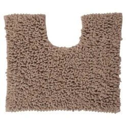 Voorkant 24 Sealskin Toiletmat Twist Zand 45x55 Cm
