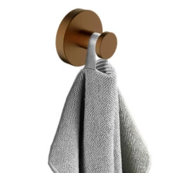 Marho Handdoekhaak Luxor Groot Brons Koper -Thuis Badkamer 123 5326