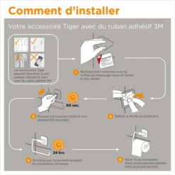 Tiger Reserverolhouder Tune Messing Zwart -Thuis Badkamer 123 5338